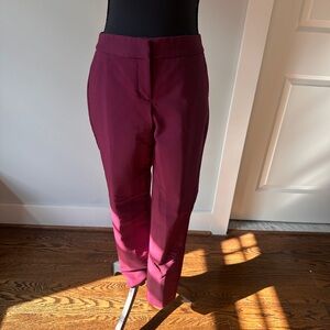 Express Women's Straight Leg Wine Pants